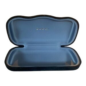 Gucci Black Velvet Eyeglass Case